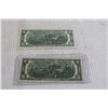 Image 4 : (2) American 1976 $1 Bills