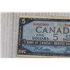 Image 2 : Canadian 1954 $5 Bill
