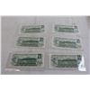 Image 4 : (6) Canadian 1973 $1 Bills