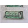 Image 3 : (3) Canadian 1967 $1 Bills