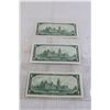 Image 4 : (3) Canadian 1967 $1 Bills