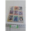 Image 1 : (2) Pages Mid 1970's NHL Hockey Cards