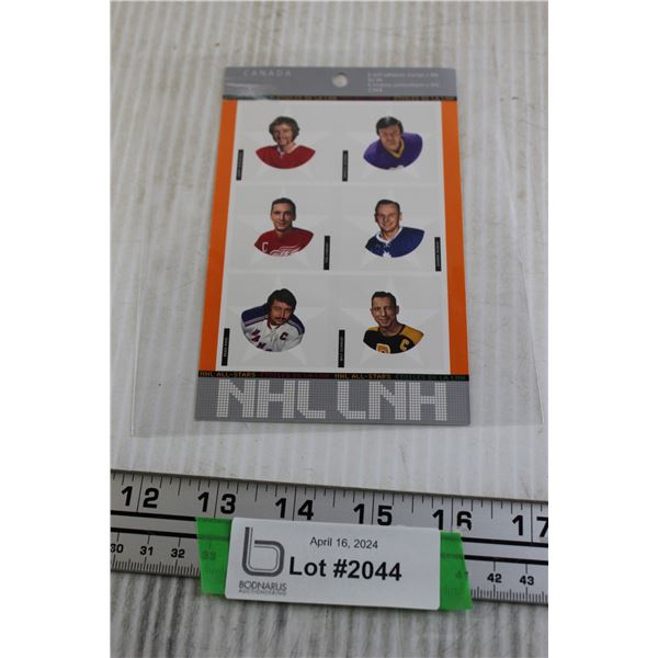 (6) NHL Stamps