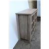 Image 4 : **Decorative Grey Wooden Display Cabinet - 15" x 36" x 33" High