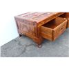 Image 5 : **Wooden Carved 2-Drawer Coffee Table - 21" x 35" x 17" High