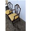 Image 3 : **(2x Bid Price) Pair of Decorative Wooden Dining Room Chairs