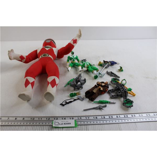 Assorted Power Rangers Toys