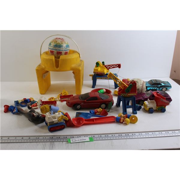 Assorted Plastic Kids Toys - As Is