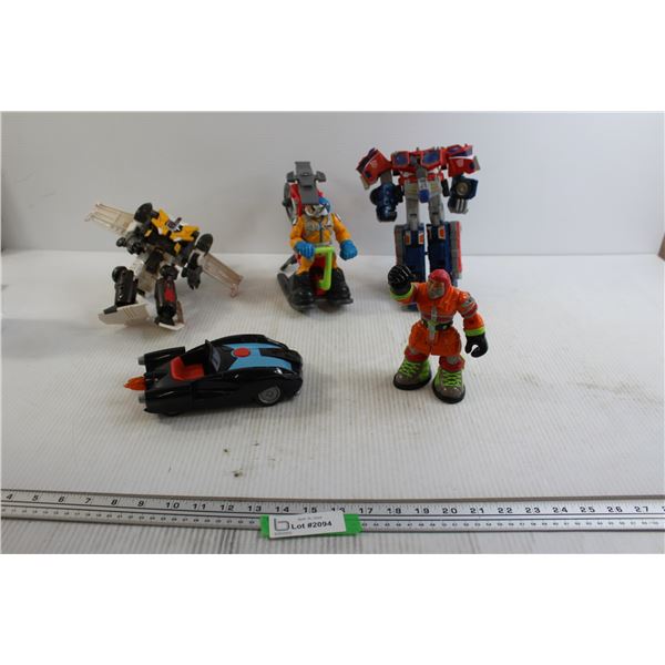 (5) Assorted Kids Toys - Transformers