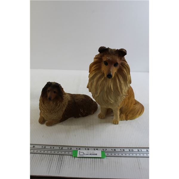 (2) Collie Decorations
