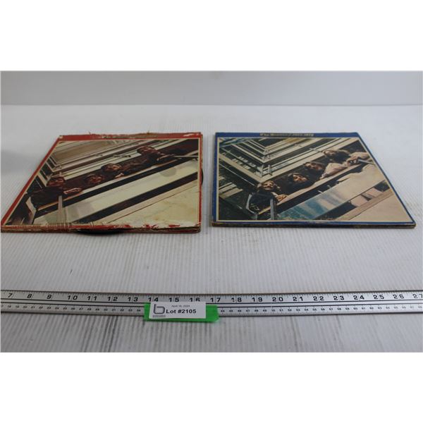 (2) The Beatles Vinyl Records - 1962-1966, 1967-1970