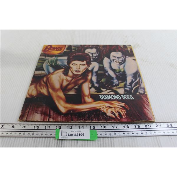 David Bowie Diamond Dogs Vinyl Record