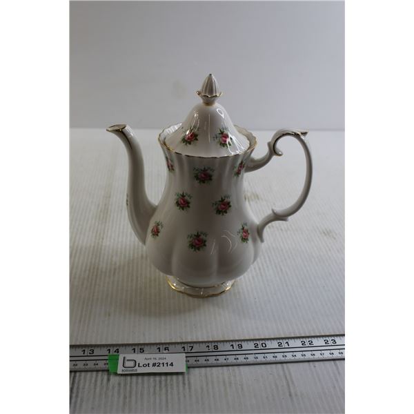 Royal Albert Forget-Me-Not Rose Teapot