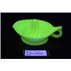 Image 1 : Uranium Glass Juicer - Small Chips on Rim