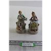 Image 1 : (2) Figurines Made in Japan - Some Damage