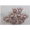 Image 2 : (8) Vintage Juice Glasses