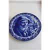 Image 2 : (2) Blue and White Delft Decorative Plates