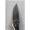 Image 2 : Buck Folding Knife - 3 1/2" Blade, Micarta Handle Scales