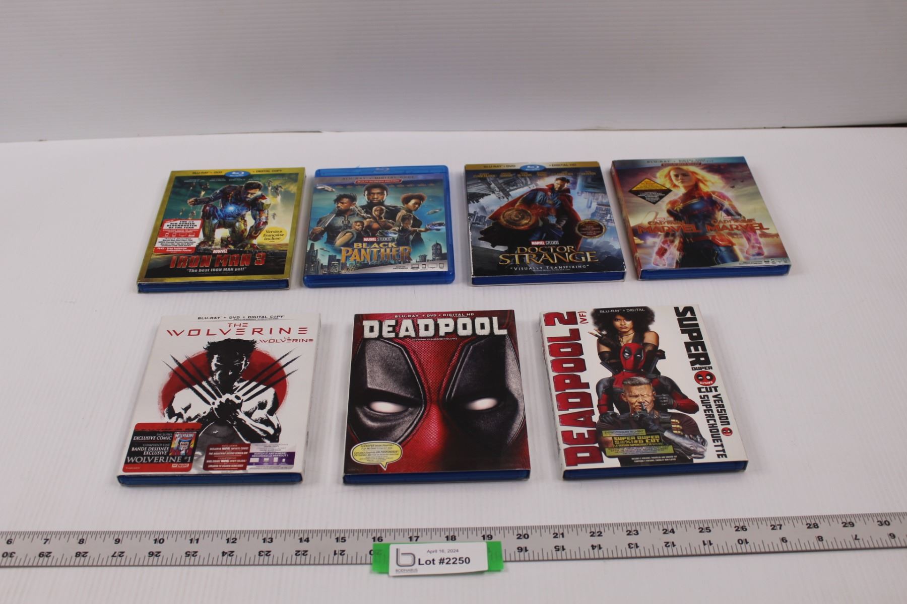 Blue Ray Collection (7) Marvel Blue-Ray Collection -