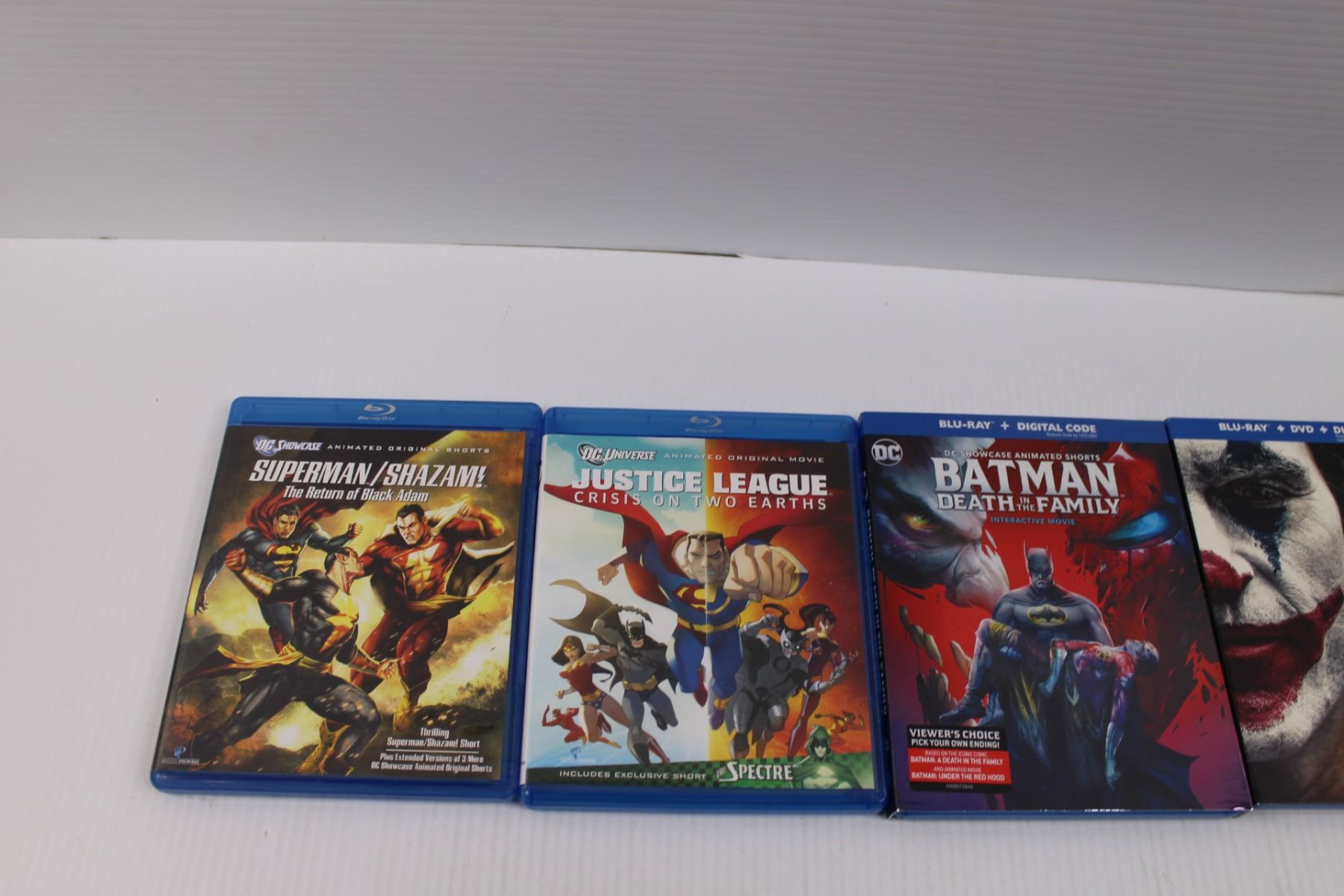 Blue Ray Collection (11) DC Blue-Ray Collection - Heros/Villains Including Superman, Batman ...