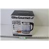 Image 1 : Elite Gourmet Glass Cordless Electric Kettle (NIB)