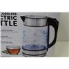 Image 3 : Elite Gourmet Glass Cordless Electric Kettle (NIB)