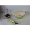 Image 4 : Butter Warmer - Dish on Stand w/Brush (NIB)