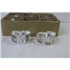 Image 3 : (12) Glass Heart Shaped Candle Holders (NIB)