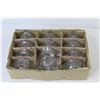 Image 4 : (12) Glass Heart Shaped Candle Holders (NIB)