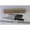 Image 1 : Set of 3 Kitchen Knives (NIB)