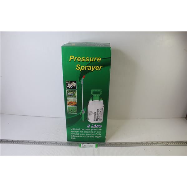 Pressure Sprayer (5 litre - NIB)