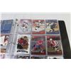 Image 2 : Binder of Assorted NHL Years & Players - 10 Sheets of Collector Cards