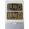 Image 1 : Pair of 1969 Alberta License Plates