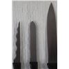 Image 3 : (3) FarberWare Serrated Kitchen Knives