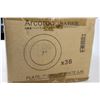 Image 4 : (36) Arcoroc 7" Bright White Plates (Was Unopened)
