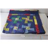 Image 1 : 50" W / 60" L Quilted Blanket