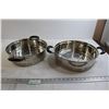 Image 1 : (2) 12" Stainless Steel Steamer Sections