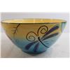 Image 3 : Colourful 11 1/2" Ceramic Bowl