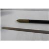 Image 2 : Flexible Ti-Chi Sword Blade + Sheath - No Handle, 32 1/4" Blade