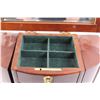 Image 3 : Secret Treasures 2000 Wooden Jewelry Box w/Key (6 Drawer, 14" high, 13" wide, 6" Deep)