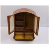 Image 1 : Vintage Wooden Jewelry Box - (14x11x6")