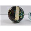 Image 4 : Blown Glass Paper Weight (Solid Glass) & Perfume Bottle