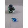 Image 7 : Blown Glass Paper Weight (Solid Glass) & Perfume Bottle