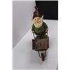 Image 2 : Garden Gnome w/ Wheel Barrow