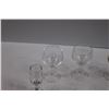 Image 2 : Sherry/Liqueur/Wine Glassware & Plastic Tray