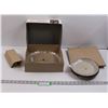 Image 1 : (7 pc) Vintage Fleur Arcoroc Dessert Set - Appears NIB