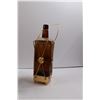 Image 4 : Glass Sailfish Ashtray (Broken Tail Fin), Music Playing Liquor Decanter & Wine Bottle Carrier