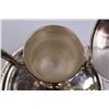 Image 4 : Elegance Silver Plated on Brass Tea Set & Community Royal Grandeur Silver Plated Flatware Set (NIB)