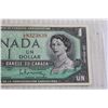 Image 3 : Canadian 1967 One Dollar Bill