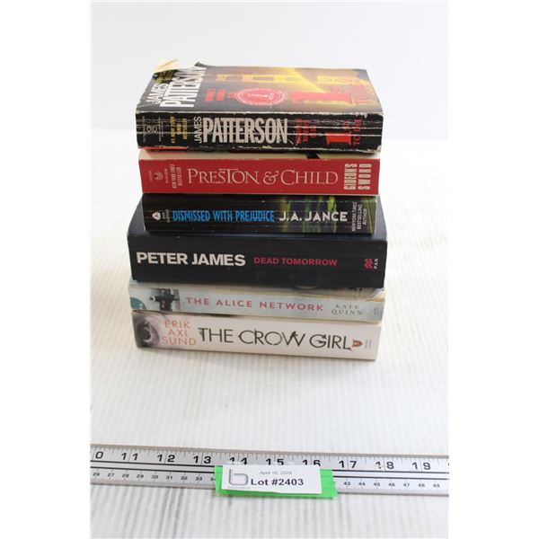 (6) Books - The Crow Girl, Preston & Child